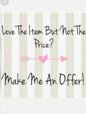 Offers Welcome!